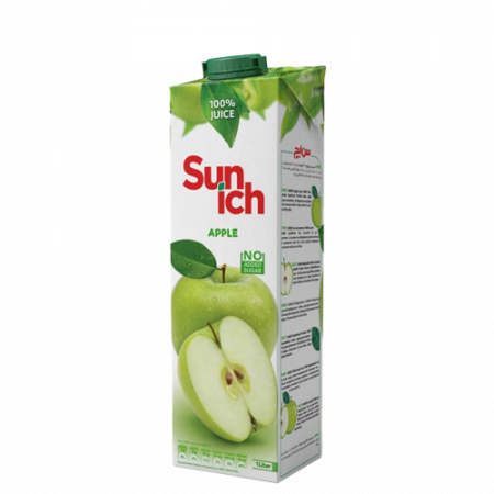 Sunich կանաչ խնձորի բնական հյութ 1լ