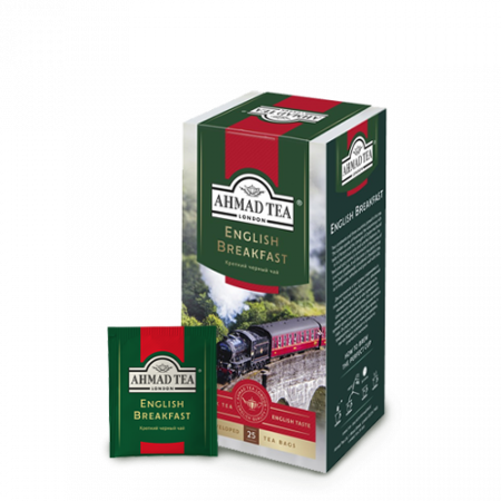 Ahmad Tea English Breakfast սև թեյ ծրարիկով