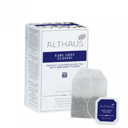 Althaus Earl Grey Classic սև թեյ ծրարիկով