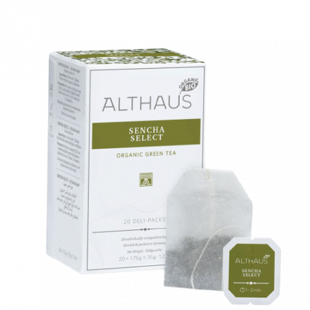 Althaus Sencha Select կանաչ թեյ ծրարիկով