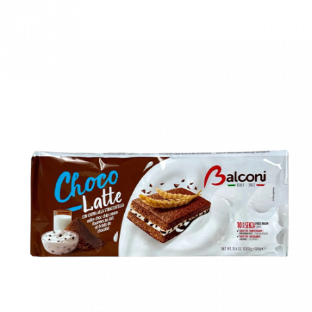 Balconi Choco Latte chocolate biscuit with milk cream 280g