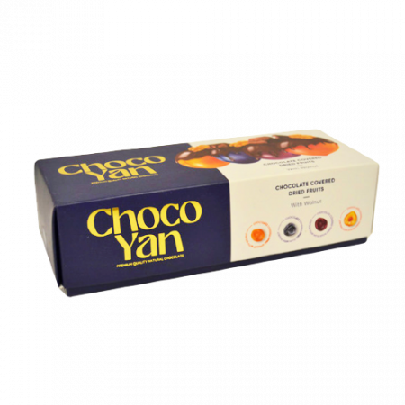 ChocoYan չրերի ասսորտի ընկույզով շոկոլադապատ 260գ 