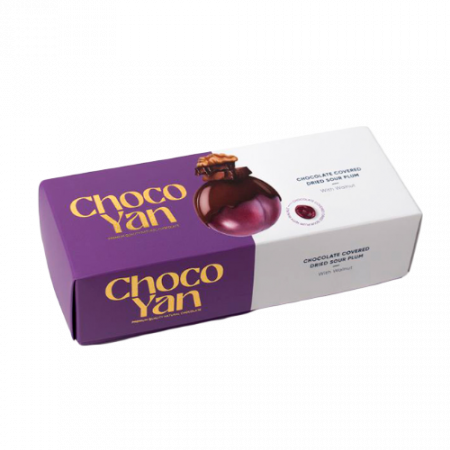 ChocoYan կարմիր սալորաչիր ընկույզով շոկոլադապատ 230գ