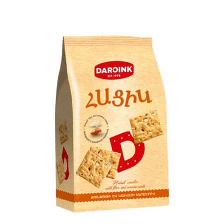 Daroink Հացիկ քունջութի և կտավատի սերմերով 100գ