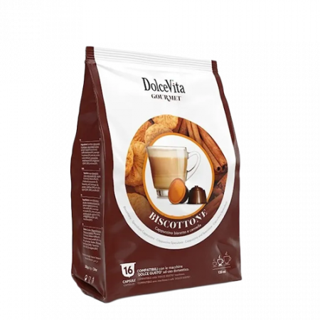Dolce Vita Biscottone պարկուճային սուրճ 16 հատ