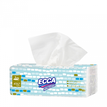 Ecca Premium եռաշերտ անձեռոցիկ 450 հատ