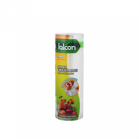 Falcon Slider Zip փականով սննդի տոպրակներ 25×20 սմ 25 հատ