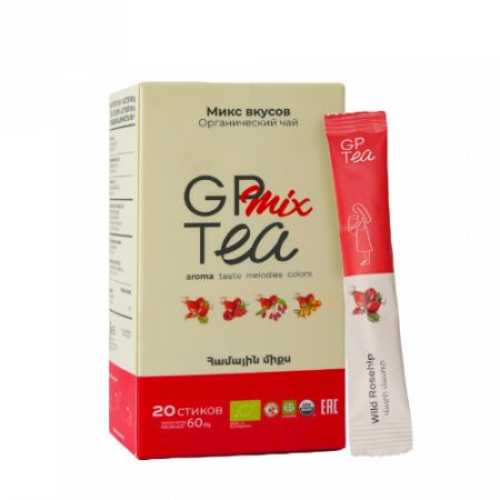 GPTea Համային միքս օրգանական էքստրակտ փաթեթներով 20 հատ