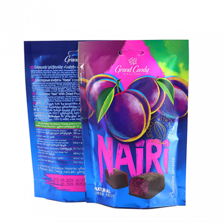 Grand Candy Նաիրի շոկոլադապատ սալորաչիր 100գ