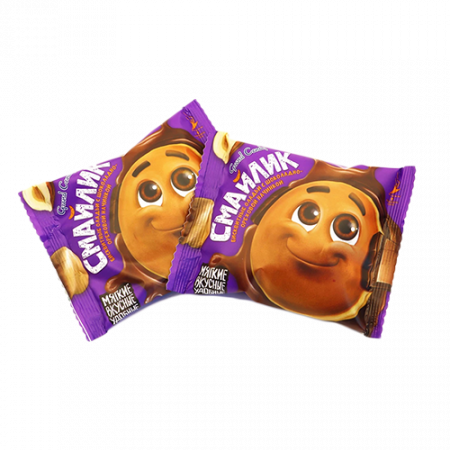 Grand Candy Սմայիլիկ շոկոլադի միջուկով 40գ
