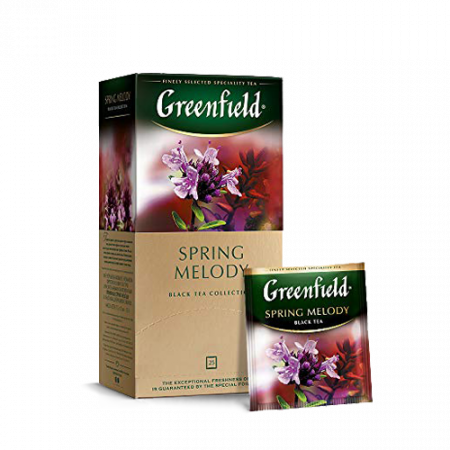 Սև Թեյ Greenfield Spring Melody - Սև Թեյ Գրինֆիլդ