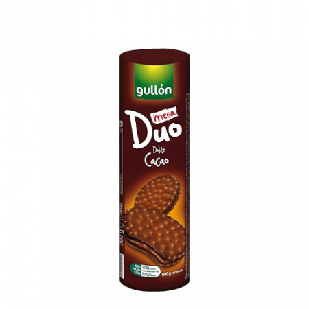 Շոկոլադե Թխվածքաբլիթներ Gullon Mega Duo Double Cacao