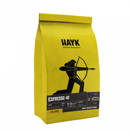 Hayk Coffee Espresso 40 հատիկավոր սուրճ 1կգ