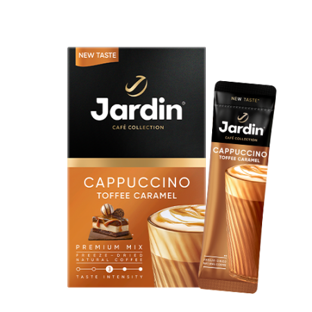 Jardin Cappuccino Toffee Caramel լուծվող սուրճ
