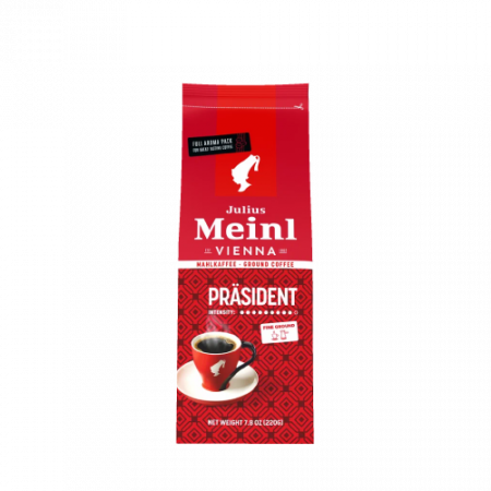 Julius Meinl Prasident աղացած սուրճ 220գ