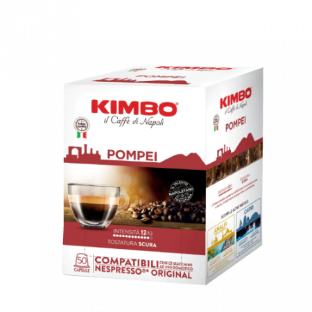 Kimbo Meraviglie del Gusto Pompei պարկուճային սուրճ 50 հատ