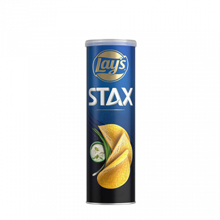 Lays Stax թթվասերի և սոխի չիպս 140գ
