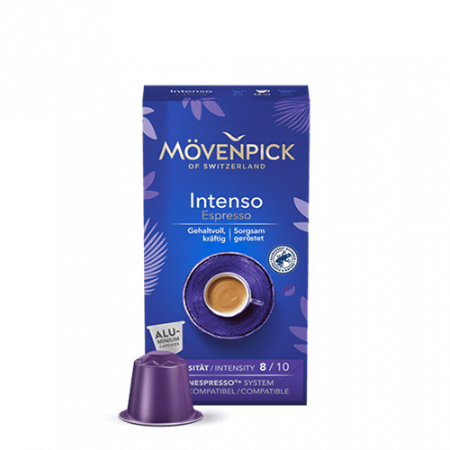 Movenpick intenso espresso պարկուճային սուրճ 10 հատ