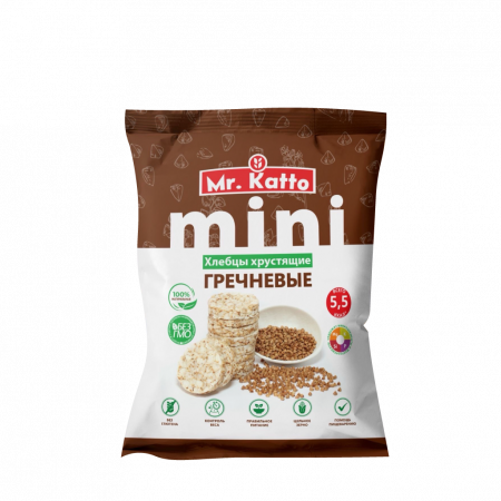 Mr. Katto mini Հնդկաձավարի հացիկներ 70գր