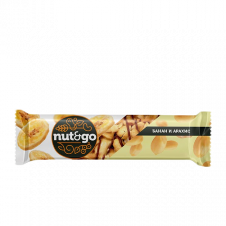 Nut&Go Բանանով և գետնանուշով բատոն 42գ