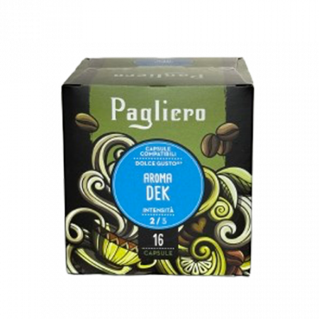 Pagliero Aroma Dek Dolce Gusto պարկուճային սուրճ 16 հատ