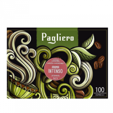 Pagliero Intenso պարկուճային սուրճ 100 հատ