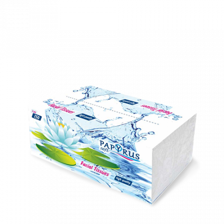 Soft Papyrus Facial tissues եռաշերտ անձեռոցիկ 130 թերթ