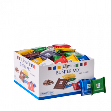 Ritter Sport Mini Շոկոլադե Կոնֆետների Հավաքածու1400գ