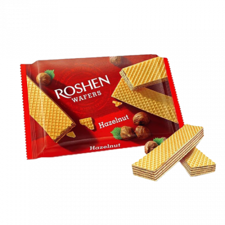 Roshen Wafers վաֆլի պնդուկի միջուկով 216գ