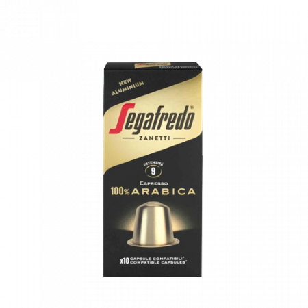 Segafredo Espresso 100% Arabica պարկուճային սուրճ 10 հատ