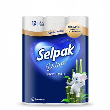 Selpak եռաշերտ խոհանոցային սրբիչ 12 հատ
