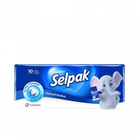 Selpak գրպանի անձեռոցիկ 10 հատ
