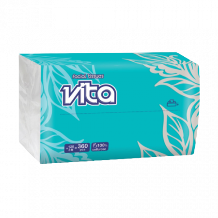 Vita Facial tissues եռաշերտ անձեռոցիկ 120 թերթ