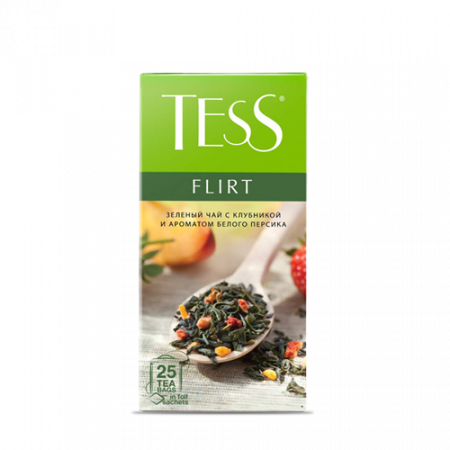 Կանաչ Թեյ Tess Flirt Փաթեթներով - Կանաչ Թեյ Տեսս