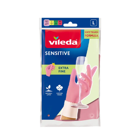 Vileda ռետինե ձեռնոցներ L