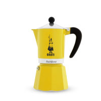 Bialetti Rainbow желтая кофеварка 130 мл