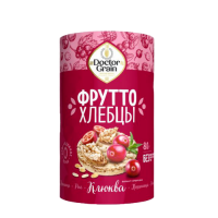 Doctor Grain Ֆրուտտո հացիկներ լոռամրգով 80գր