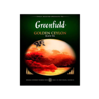 Greenfield Golden Ceylon սև թեյ ծրարիկով 100 հատ
