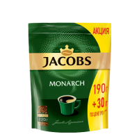Jacobs Monarch Zip instant coffee 190+30g