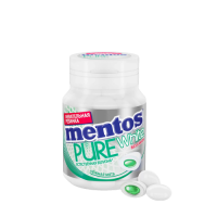 Mentos Pure White Անանուխ մաստակ 54գ