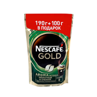 Nescafe Gold Aroma Intenso Zip instant coffee 190+100g
