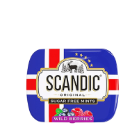 Scandic Wild Strawberry կոնֆետներ առանց շաքար 14գ
