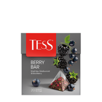 Tess Berry Bar black pyramid tea bags