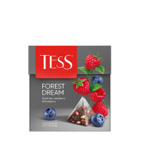 Tess Forest Dream բրգաձև ծրարիկով սև թեյ 